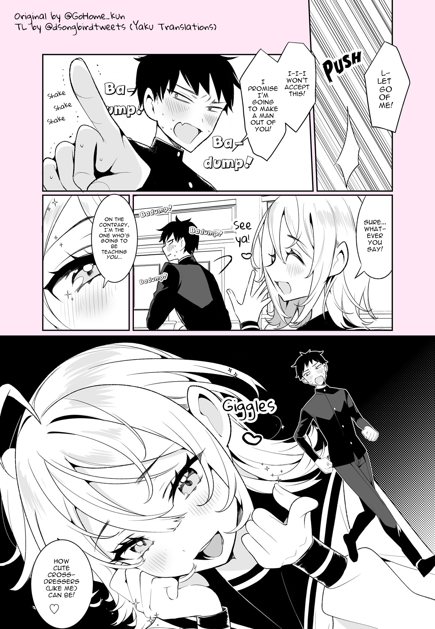 Seiheki Wo Kuruwaseru, Otokonoko Musume Tenkousei Ga Arawareta! - Chapter 3