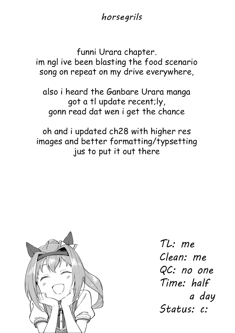 Uma Musume Pretty Derby: Uma Musumeshi - Chapter 49