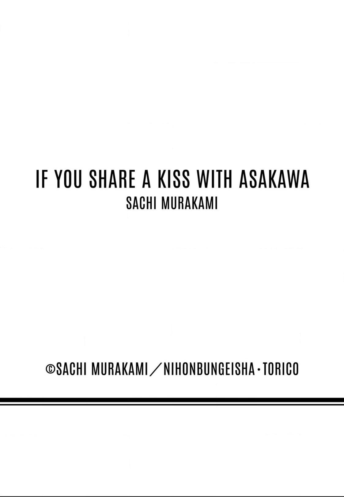 If You Share A Kiss With Asakawa/Official - Chapter 7