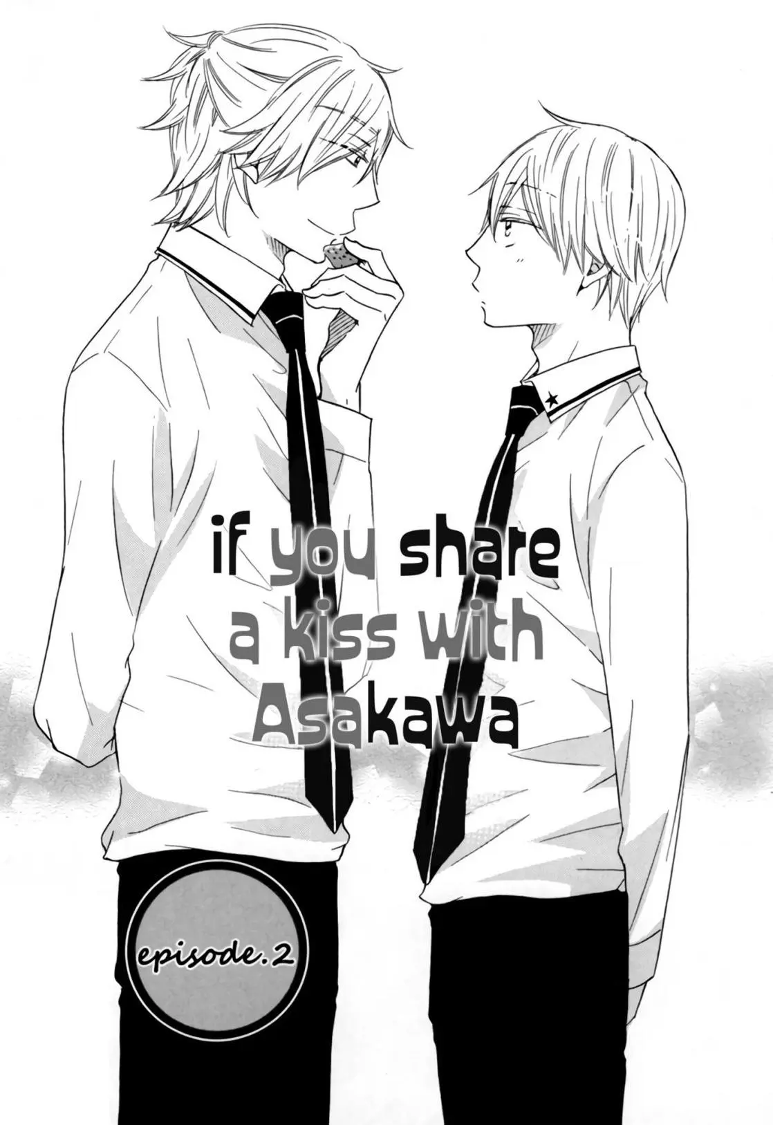 If You Share A Kiss With Asakawa/Official - Chapter 2