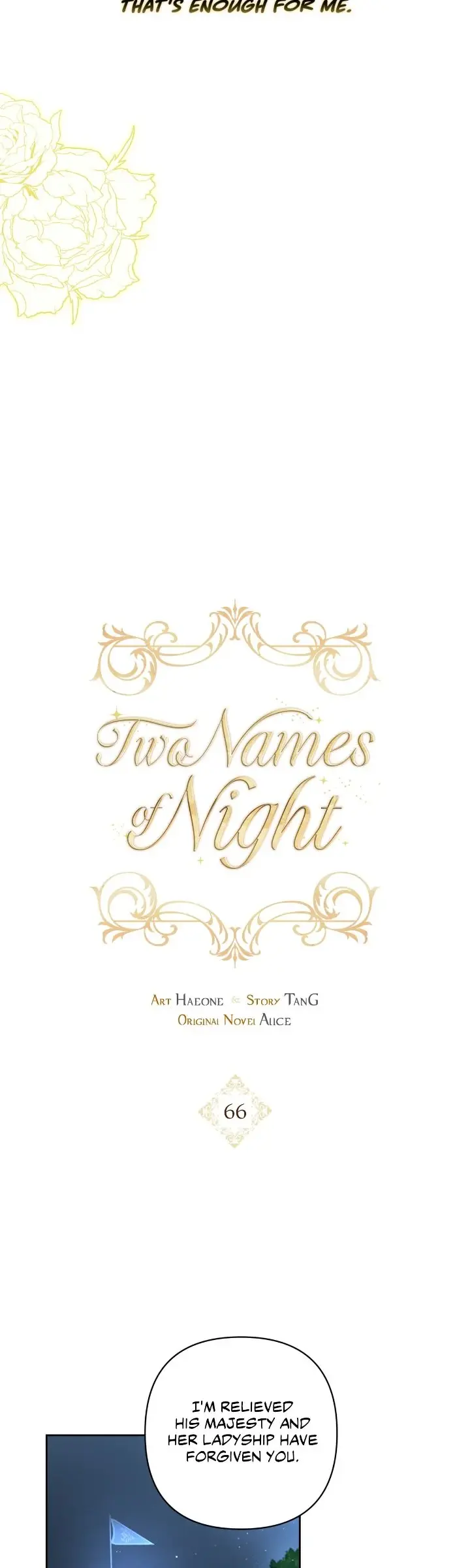 Two Names Of Night - Chapter 66