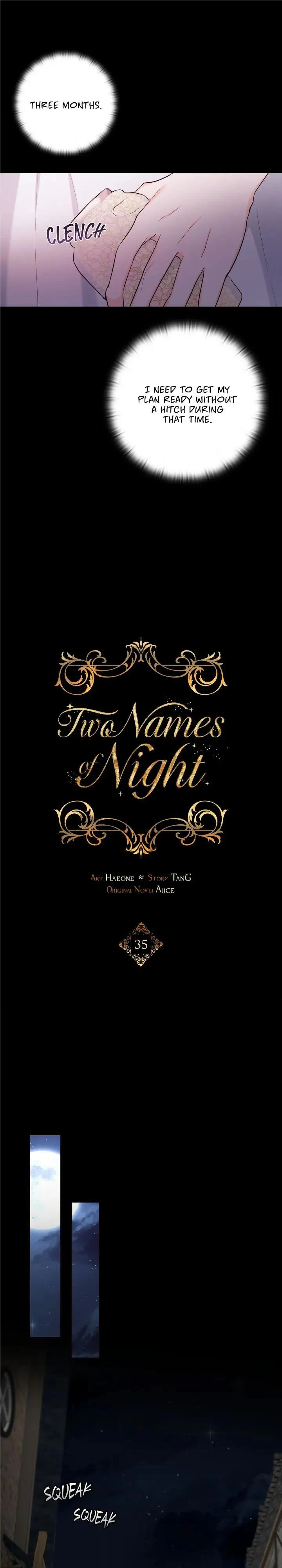 Two Names Of Night - Chapter 36