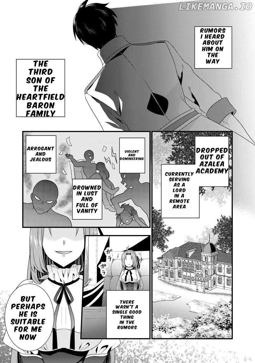 Tsuihou Sareta Akuyaku Reijou To Tensei Danshaku No Slow De Fushigi Na Kekkon Seikatsu - Chapter 2