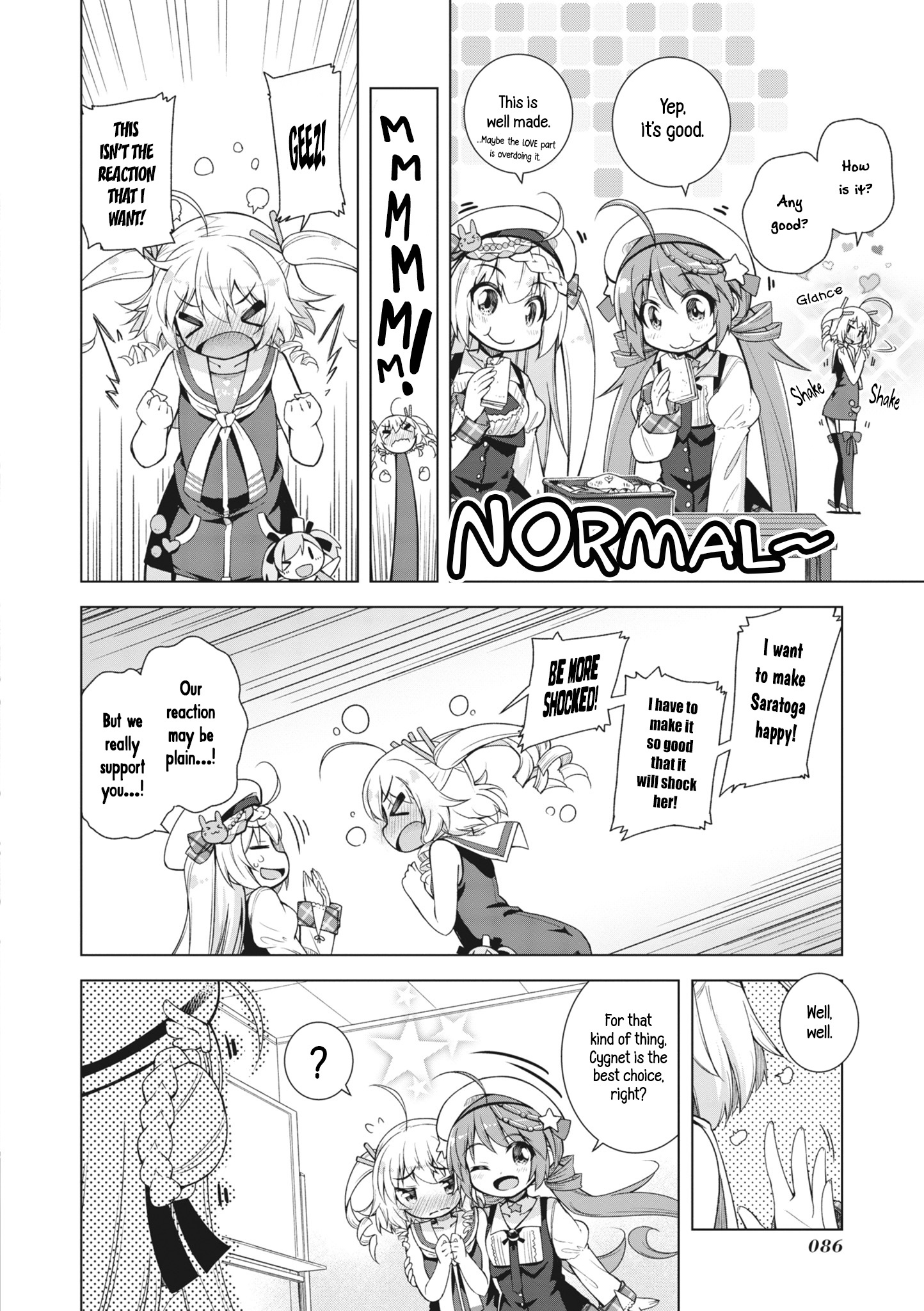 Azur Lane Smile Dish! - Vol.2 Chapter 9: Gridley's Lovey-Dovey Sandwich For Saratoga