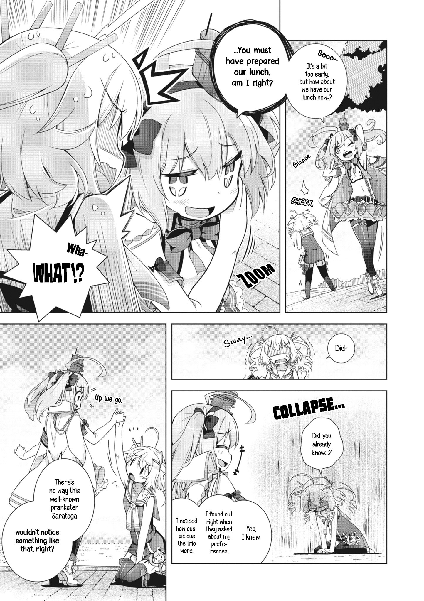 Azur Lane Smile Dish! - Vol.2 Chapter 9: Gridley's Lovey-Dovey Sandwich For Saratoga