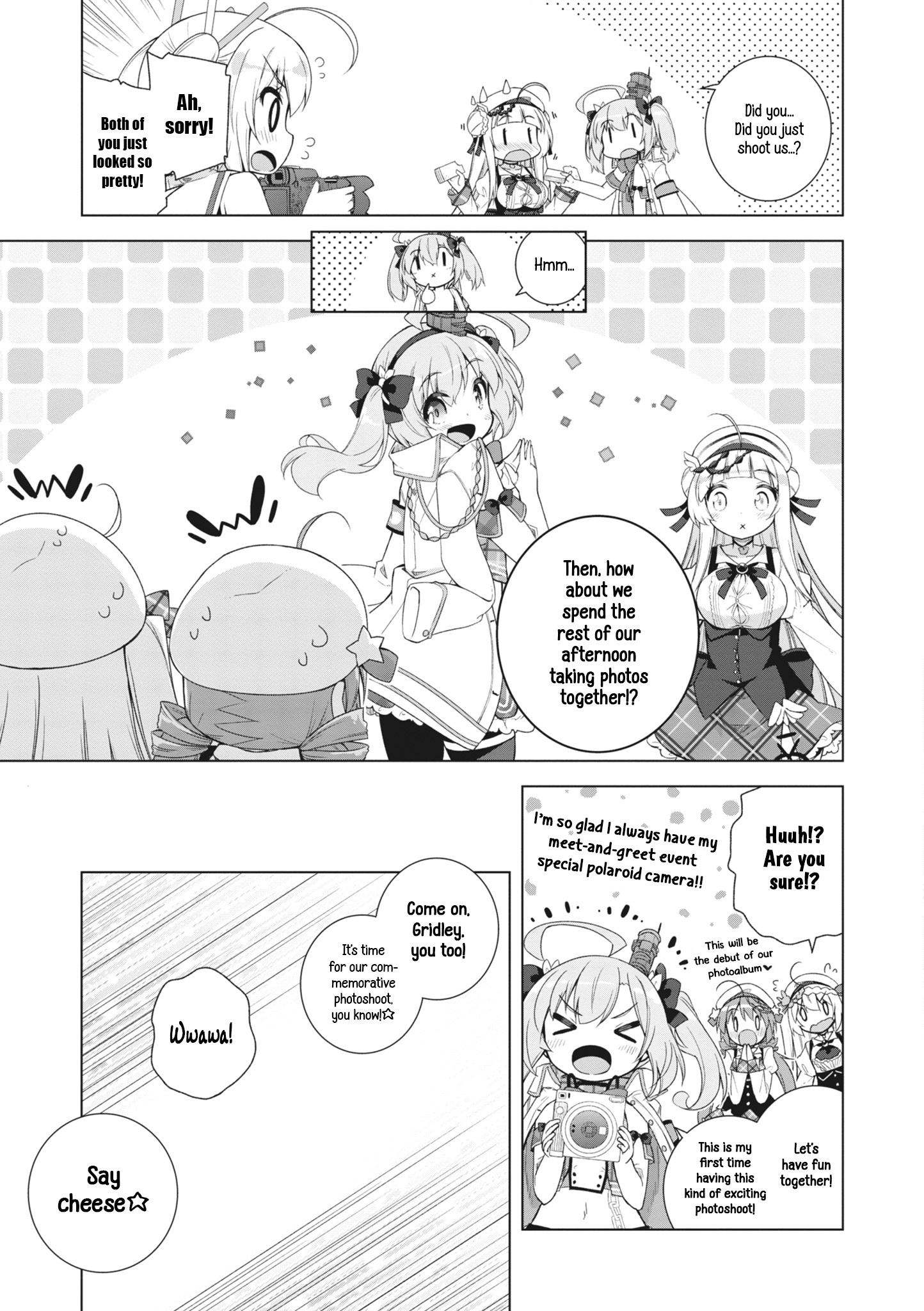 Azur Lane Smile Dish! - Vol.2 Chapter 9: Gridley's Lovey-Dovey Sandwich For Saratoga