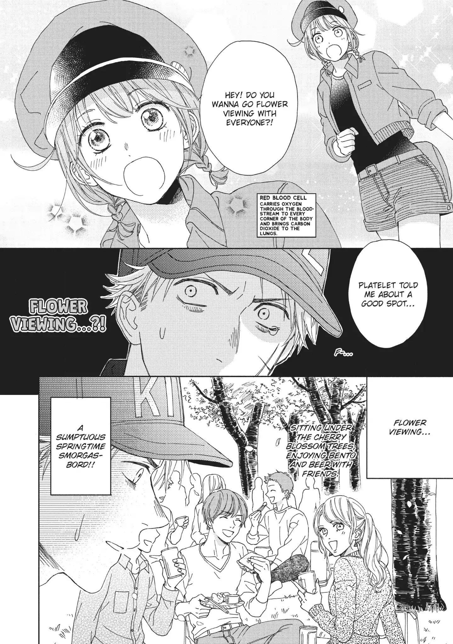 Cells At Work And Friends! - Vol.1 Flower Viewing