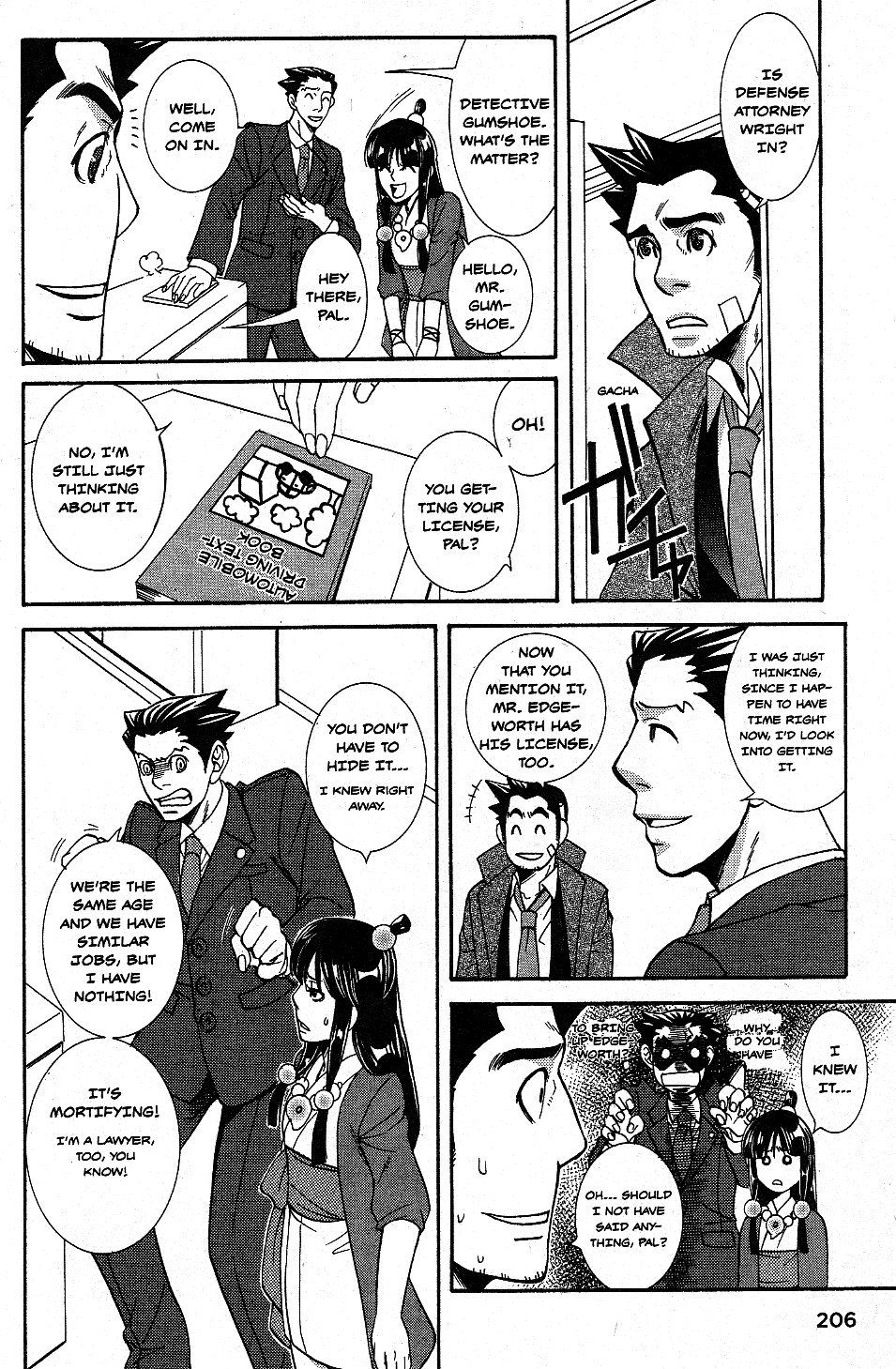 Phoenix Wright: Ace Attorney - Official Casebook - Vol.1 Chapter 14: Car Life, My Life - By Tamako Yamauchi