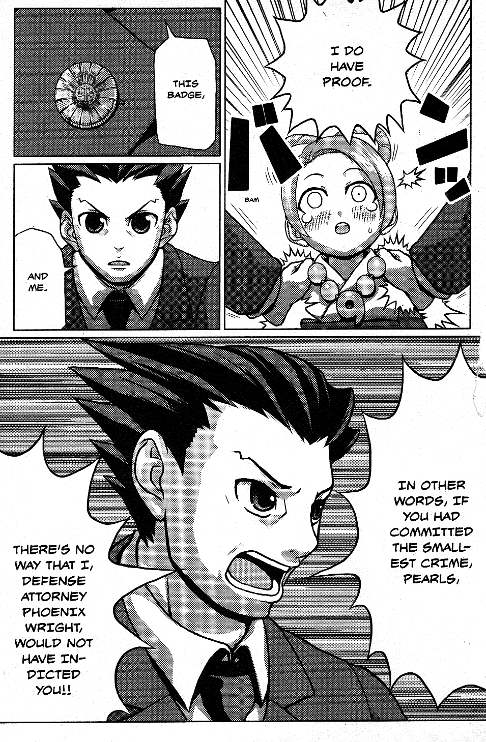 Phoenix Wright: Ace Attorney - Official Casebook - Vol.1 Chapter 8: Turnabout Day Off - By Yûya Kurogami