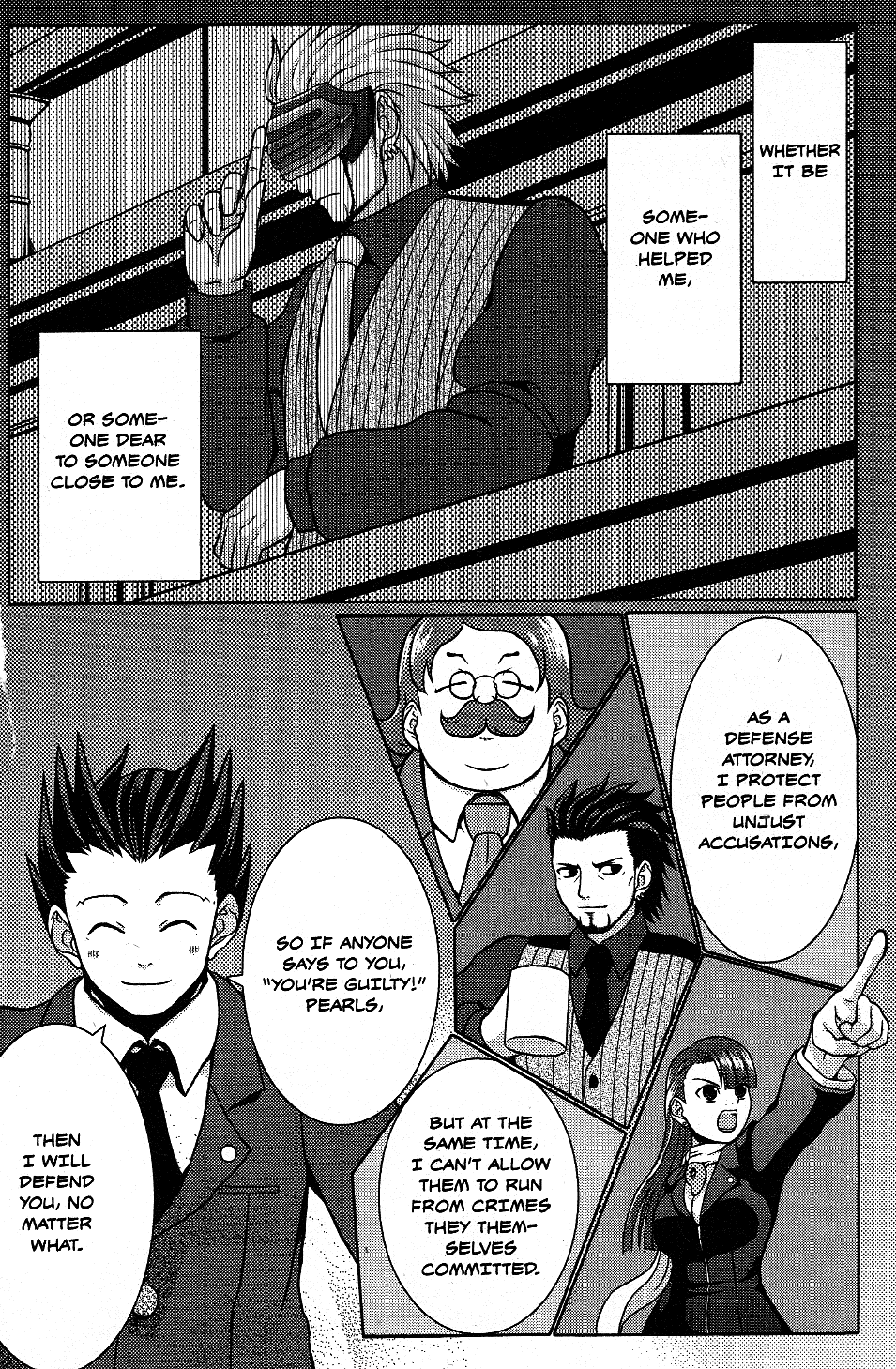 Phoenix Wright: Ace Attorney - Official Casebook - Vol.1 Chapter 8: Turnabout Day Off - By Yûya Kurogami