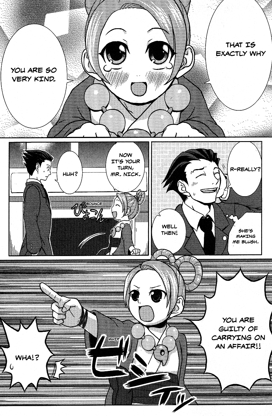 Phoenix Wright: Ace Attorney - Official Casebook - Vol.1 Chapter 8: Turnabout Day Off - By Yûya Kurogami