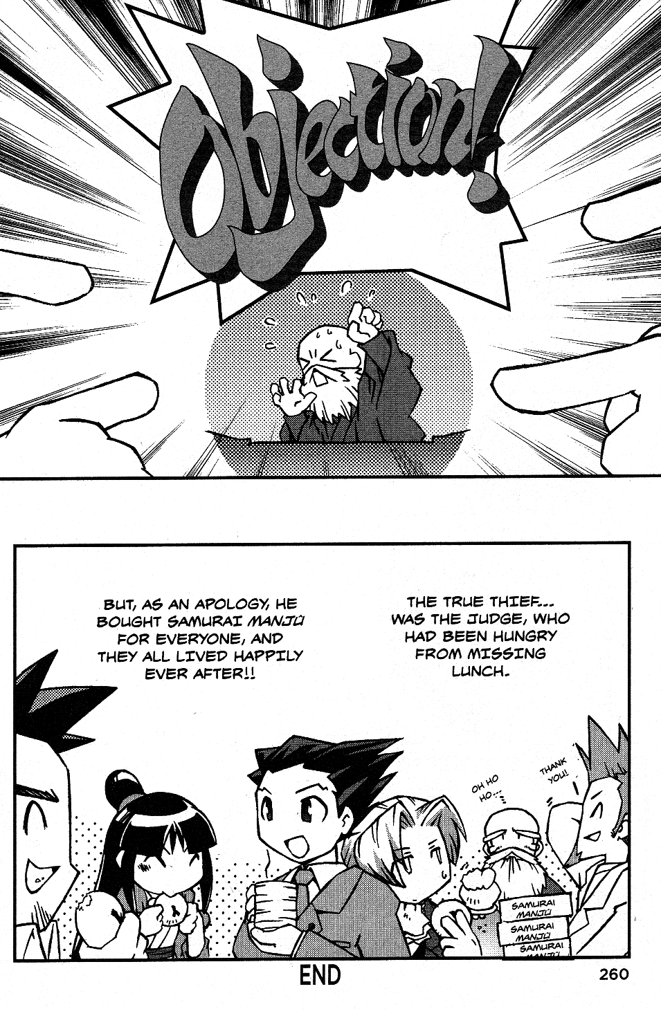 Phoenix Wright: Ace Attorney - Official Casebook - Vol.1 Chapter 18: The Mystery Of The Missing Manjû - By Tsukapon