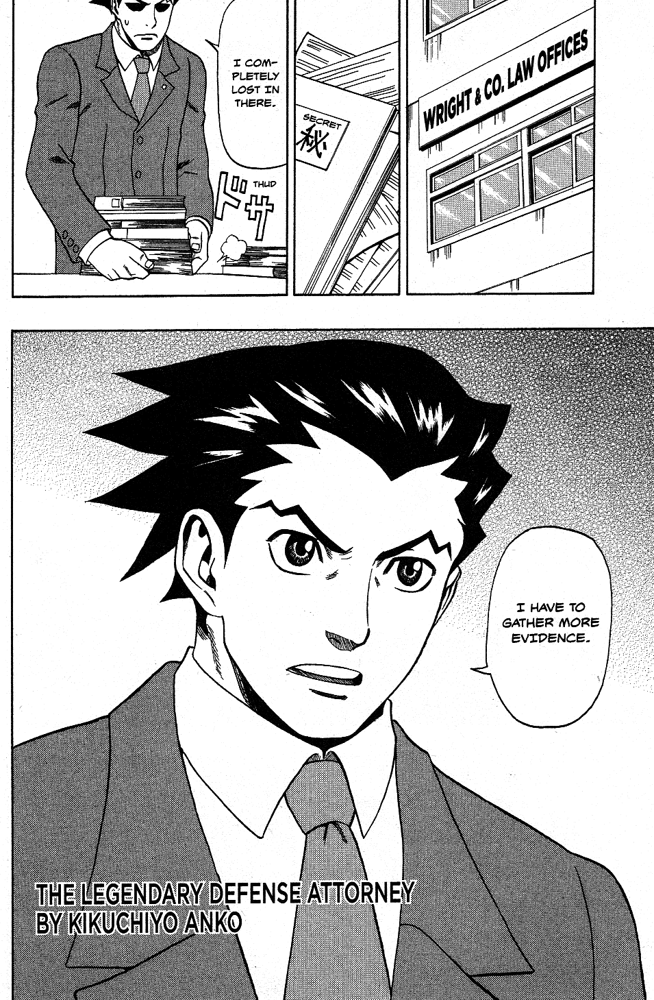 Phoenix Wright: Ace Attorney - Official Casebook - Vol.1 Chapter 16: The Legendary Defense Attorney - By Kikuchiyo Anko