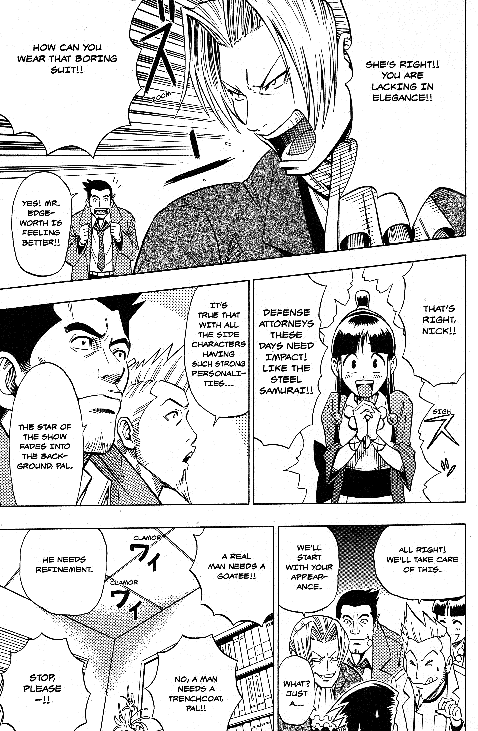 Phoenix Wright: Ace Attorney - Official Casebook - Vol.1 Chapter 11: It’s Not Easy Being A Defence Lawyer - By Daigo