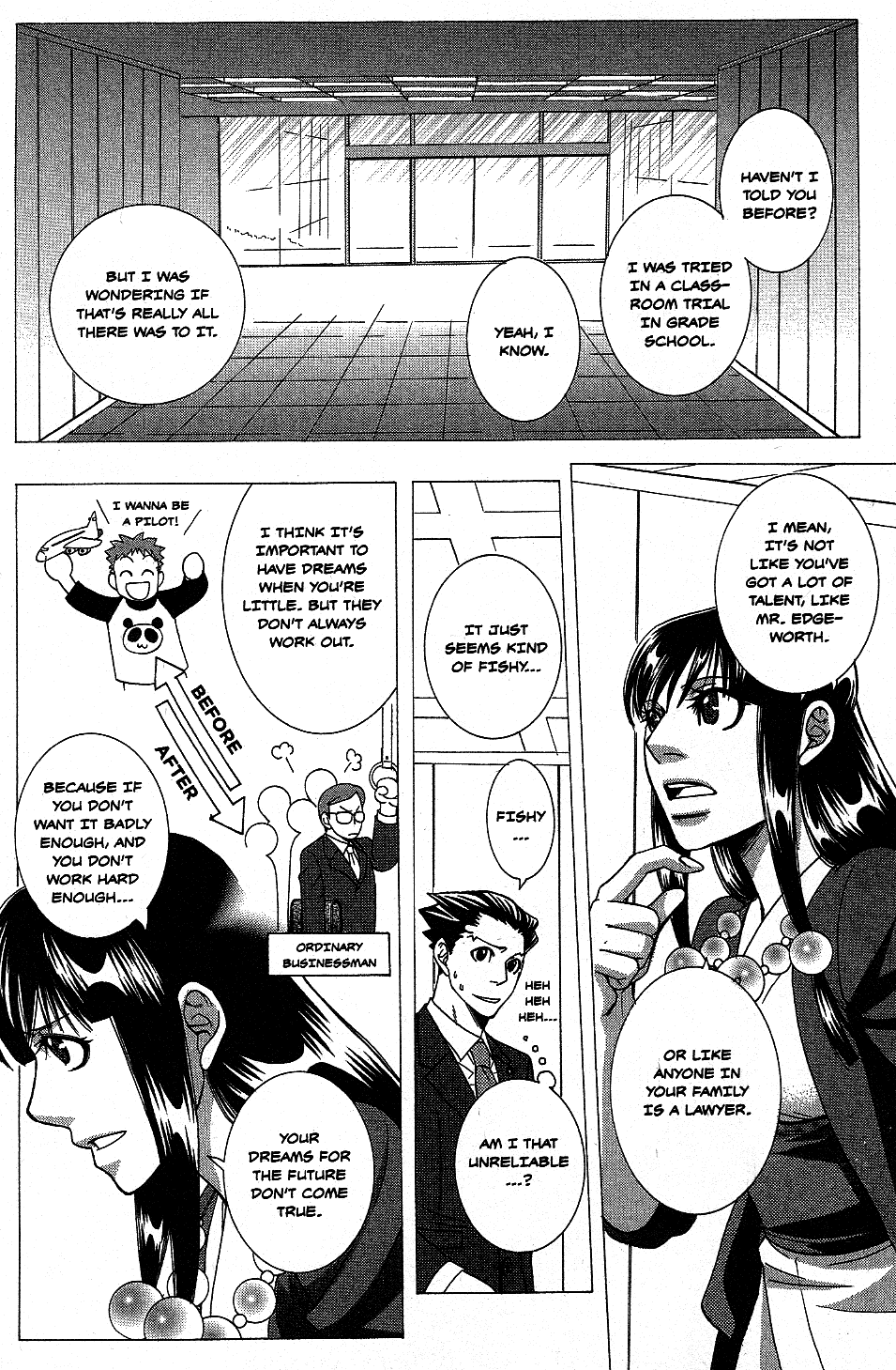 Phoenix Wright: Ace Attorney - Official Casebook - Vol.1 Chapter 1: Progress Toward Tomorrow - By Tamako Yamauchi