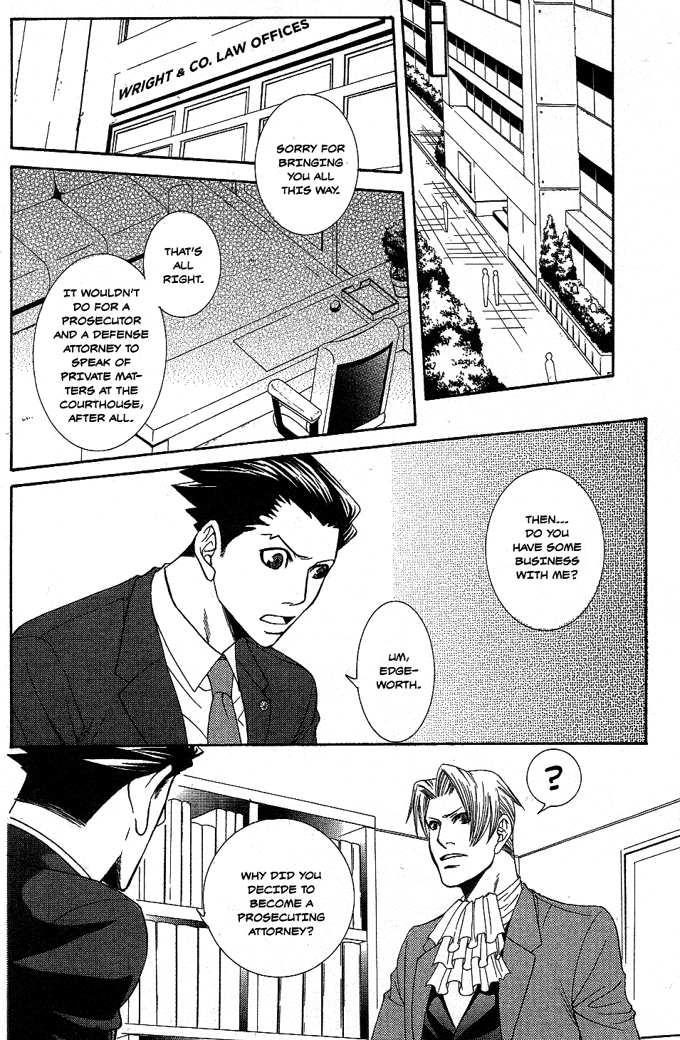 Phoenix Wright: Ace Attorney - Official Casebook - Vol.1 Chapter 1: Progress Toward Tomorrow - By Tamako Yamauchi