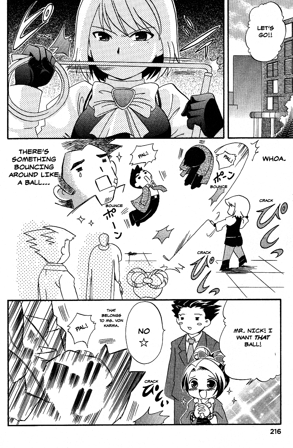 Phoenix Wright: Ace Attorney - Official Casebook - Vol.1 Chapter 15: Ball Search Team, Head Out!! - By Tomo