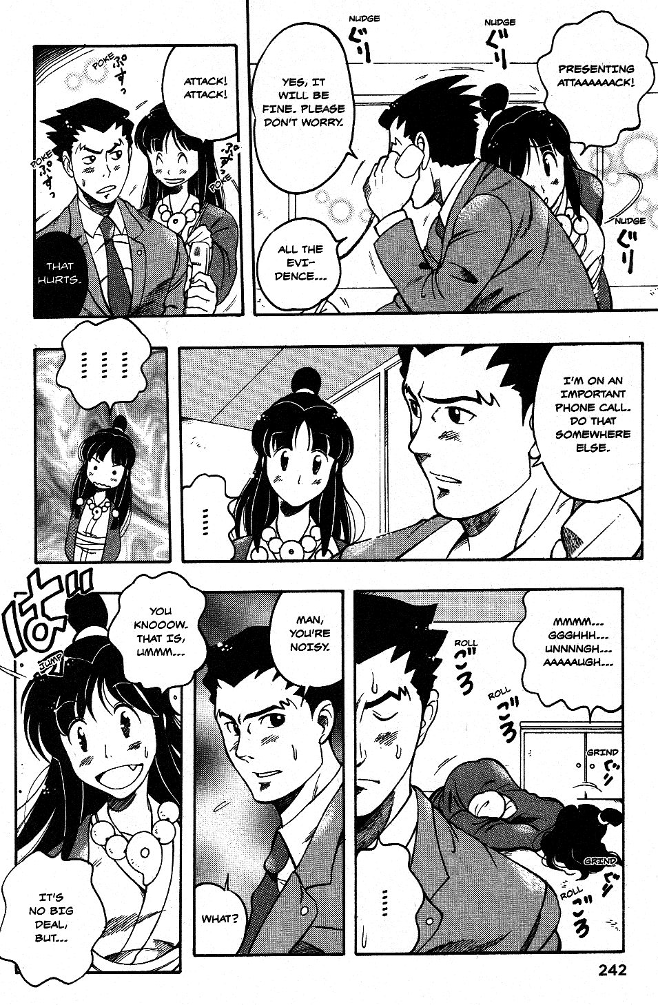 Phoenix Wright: Ace Attorney - Official Casebook - Vol.1 Chapter 17: Maya’s Blue Skies - By Wataru Yamasaki