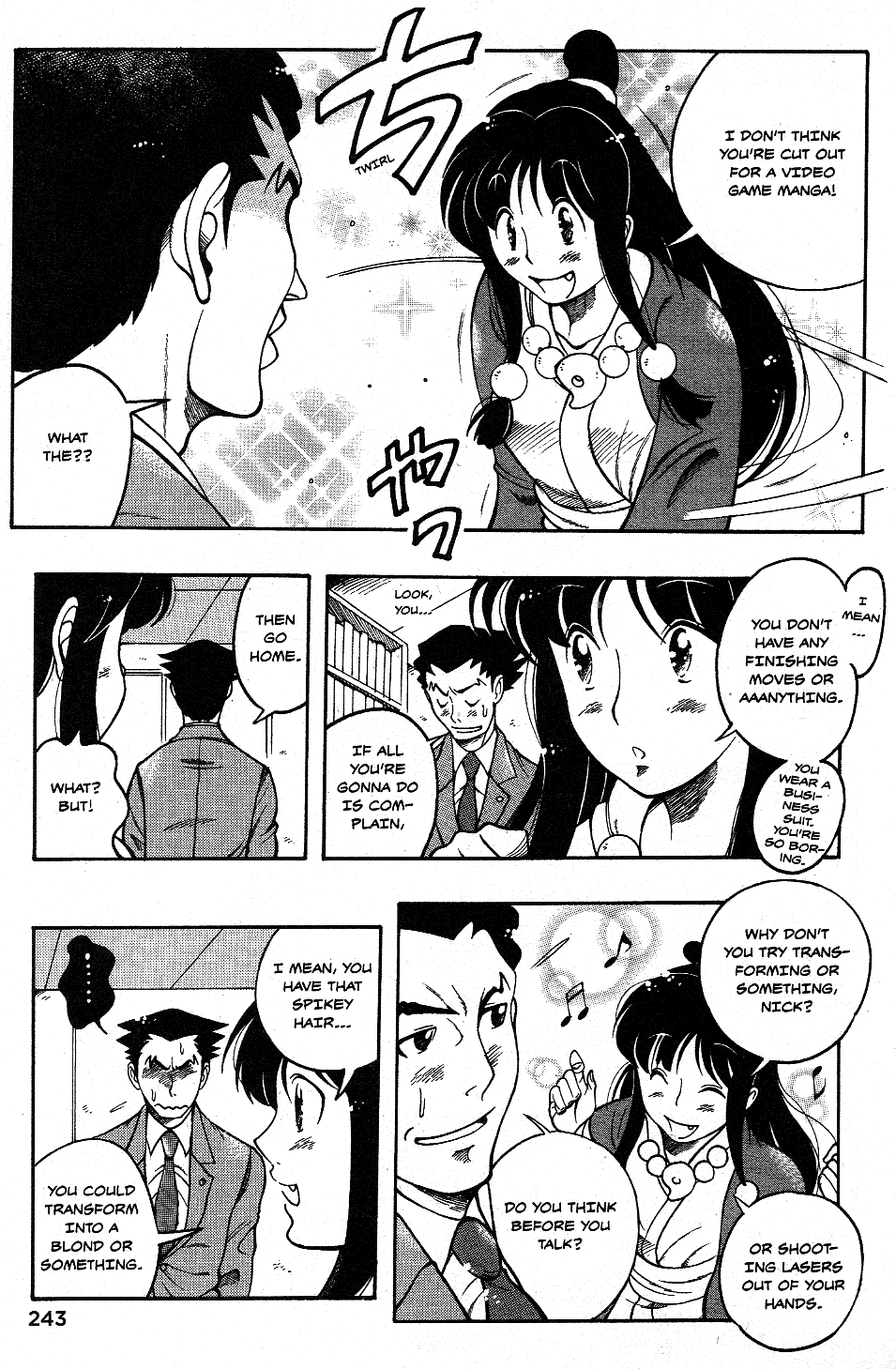 Phoenix Wright: Ace Attorney - Official Casebook - Vol.1 Chapter 17: Maya’s Blue Skies - By Wataru Yamasaki