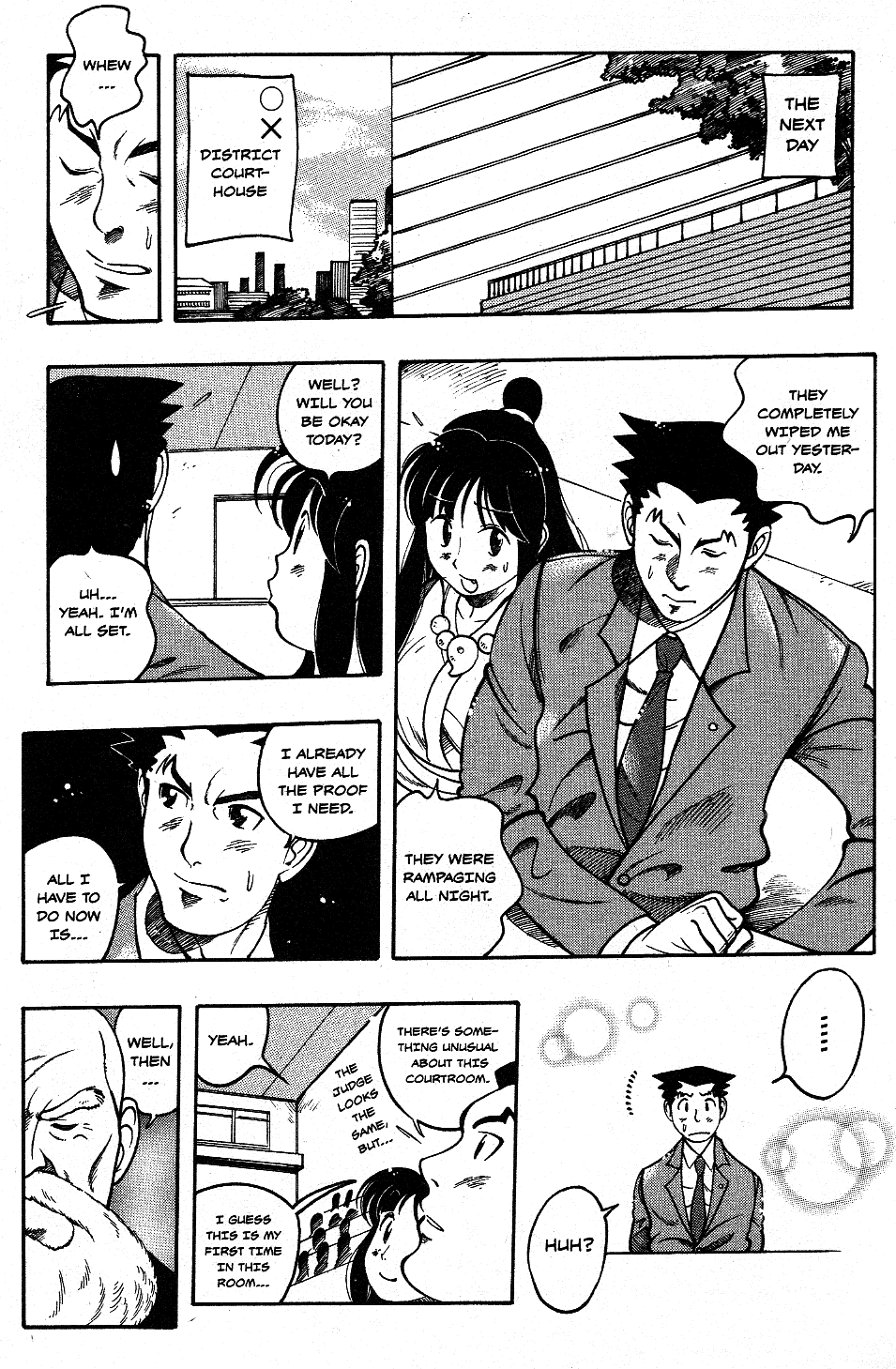 Phoenix Wright: Ace Attorney - Official Casebook - Vol.1 Chapter 17: Maya’s Blue Skies - By Wataru Yamasaki