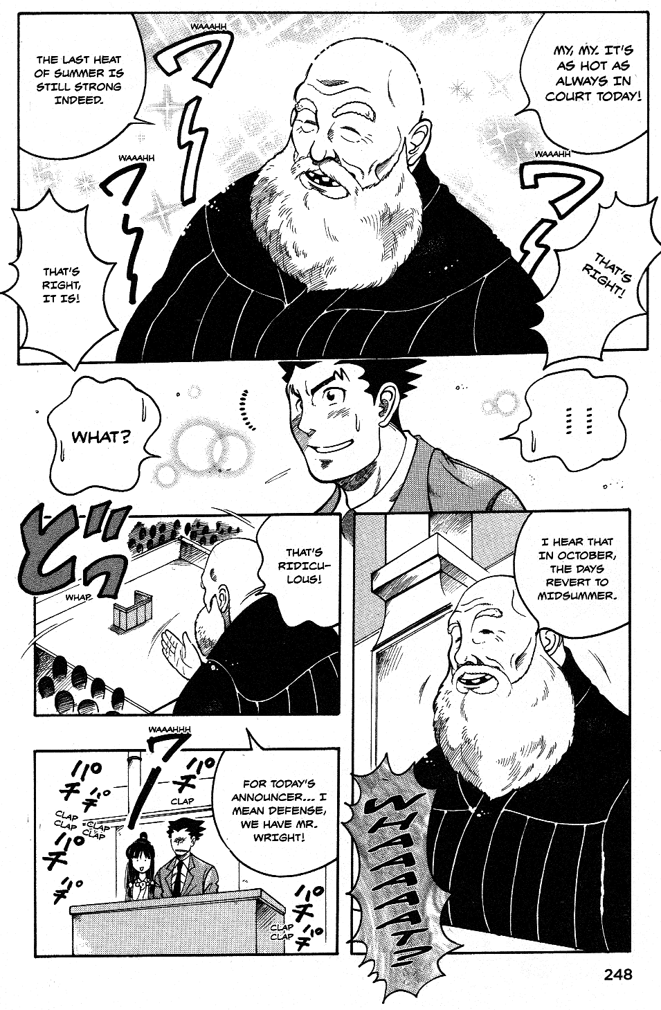 Phoenix Wright: Ace Attorney - Official Casebook - Vol.1 Chapter 17: Maya’s Blue Skies - By Wataru Yamasaki