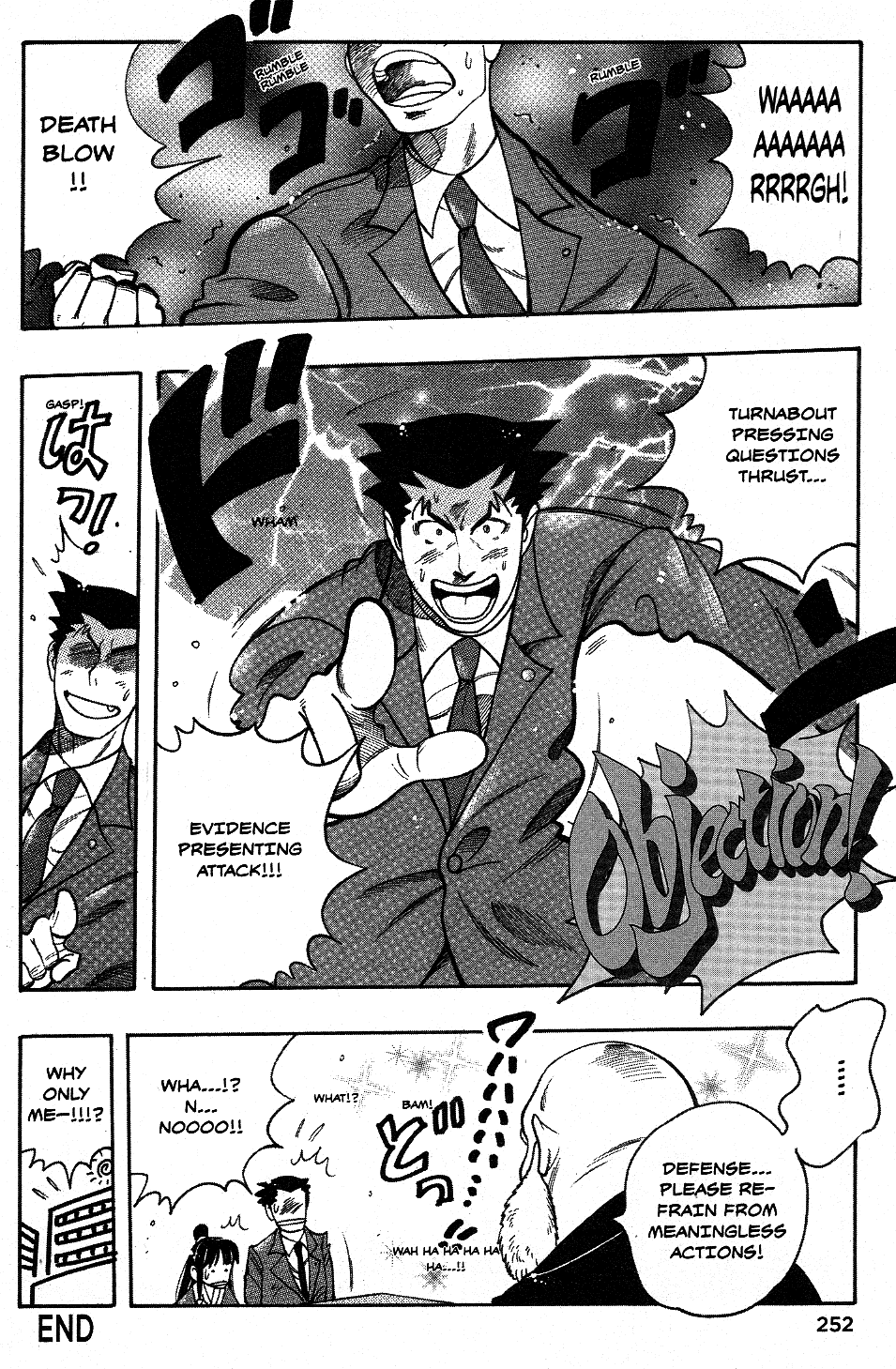 Phoenix Wright: Ace Attorney - Official Casebook - Vol.1 Chapter 17: Maya’s Blue Skies - By Wataru Yamasaki