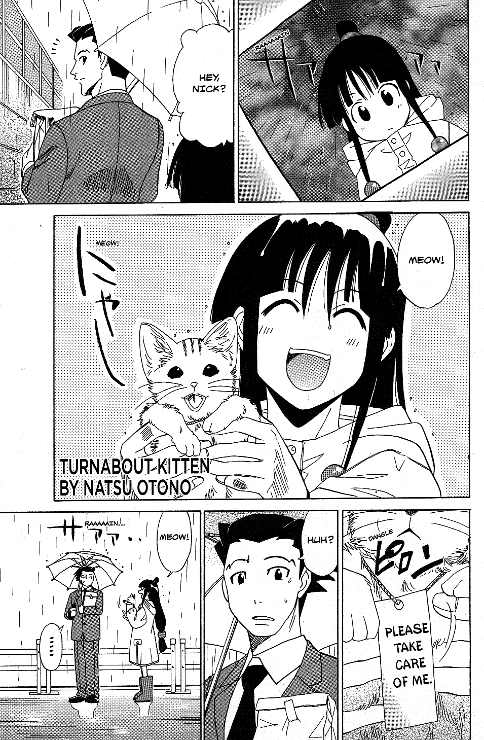 Phoenix Wright: Ace Attorney - Official Casebook - Vol.1 Chapter 9: Turnabout Kitten - By Natsu Otono