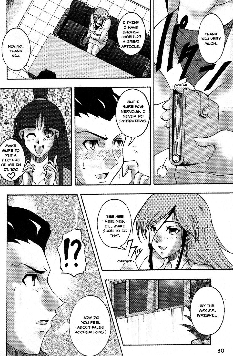 Phoenix Wright: Ace Attorney - Official Casebook - Vol.1 Chapter 2: Turnabout Inference - By Kei Nisemura