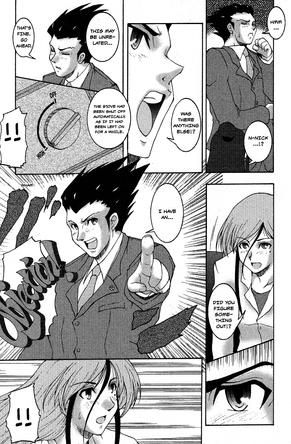 Phoenix Wright: Ace Attorney - Official Casebook - Vol.1 Chapter 2: Turnabout Inference - By Kei Nisemura