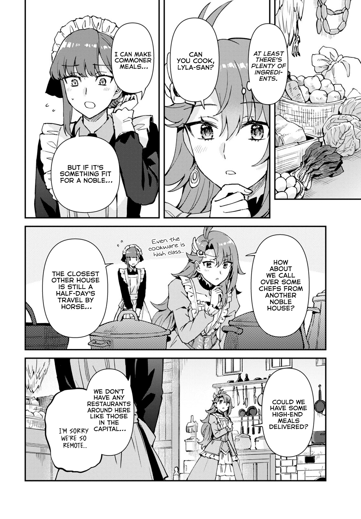 Gakeppuchi Reijou Wa Kurokishi-Sama O Horesasetai! - Chapter 3: Winning Her Heart Through Her Stomach!