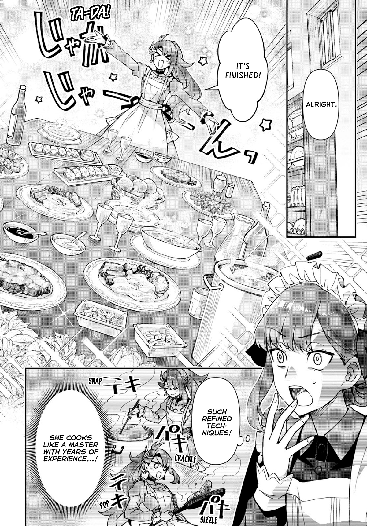 Gakeppuchi Reijou Wa Kurokishi-Sama O Horesasetai! - Chapter 3: Winning Her Heart Through Her Stomach!