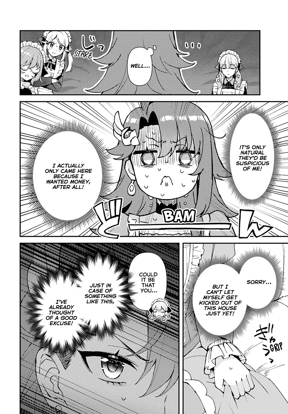 Gakeppuchi Reijou Wa Kurokishi-Sama O Horesasetai! - Vol.2 Chapter 6: I Want To Befriend The Maids!