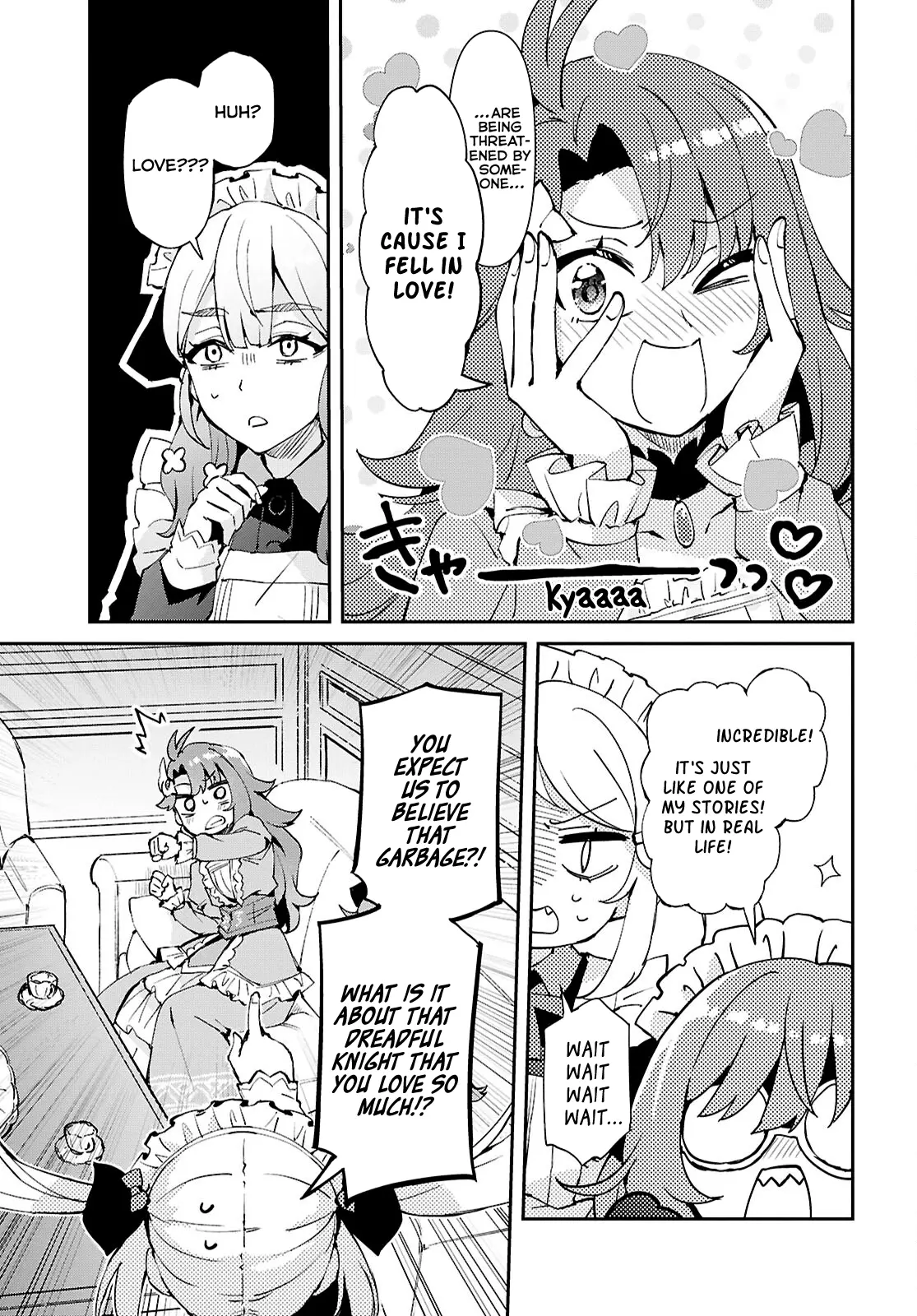 Gakeppuchi Reijou Wa Kurokishi-Sama O Horesasetai! - Vol.2 Chapter 6: I Want To Befriend The Maids!