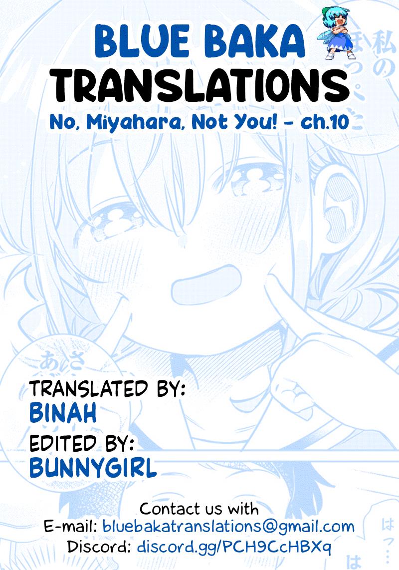 No, Miyahara, Not You! - Chapter 10