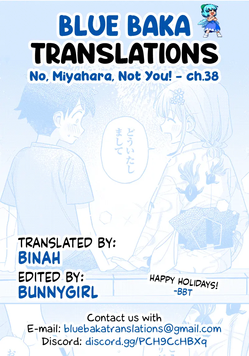 No, Miyahara, Not You! - Chapter 38