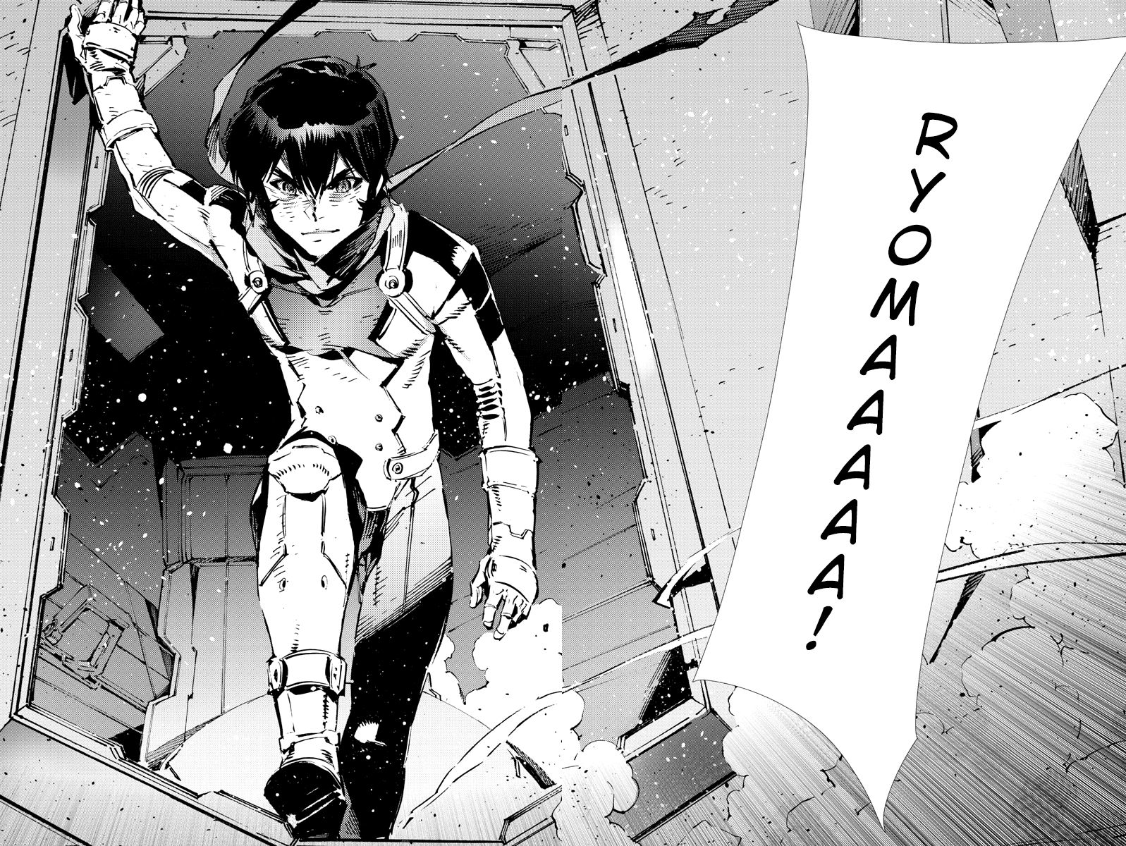 Getter Robot Devolution - Uchuu Saigo No 3-Bunkan - Chapter 28 : Arrival