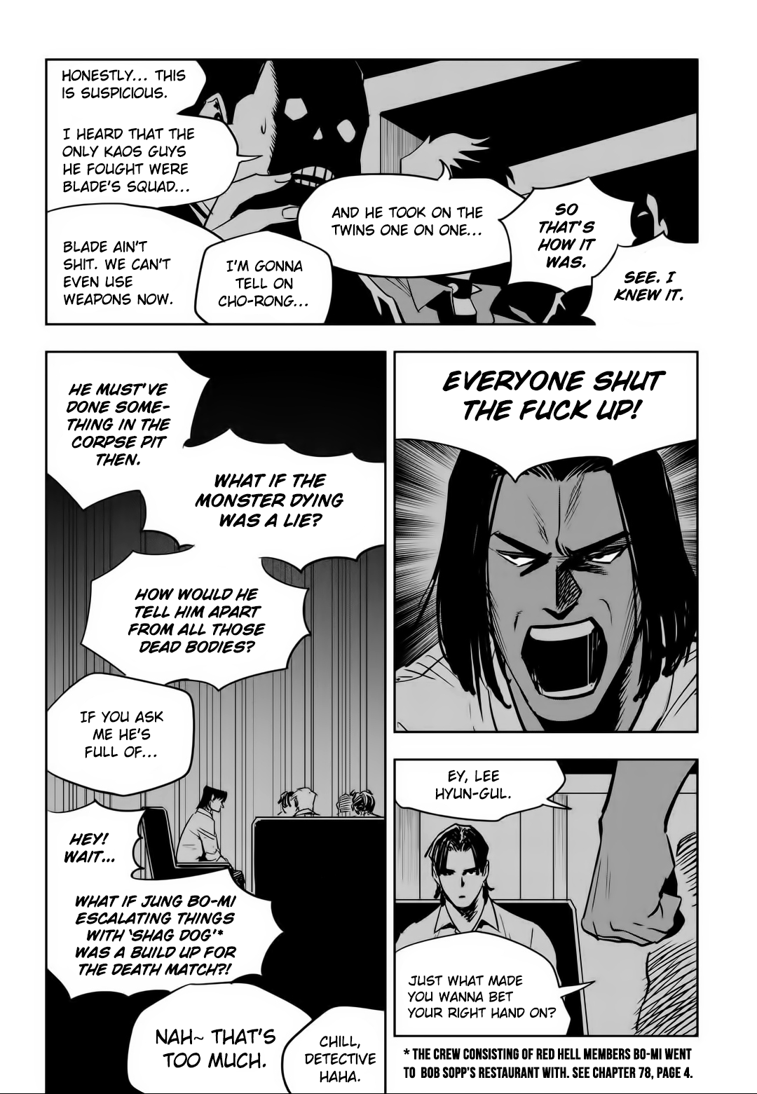 Fight Class 3 - Chapter 84: Roound 84: Contempt For The Weak