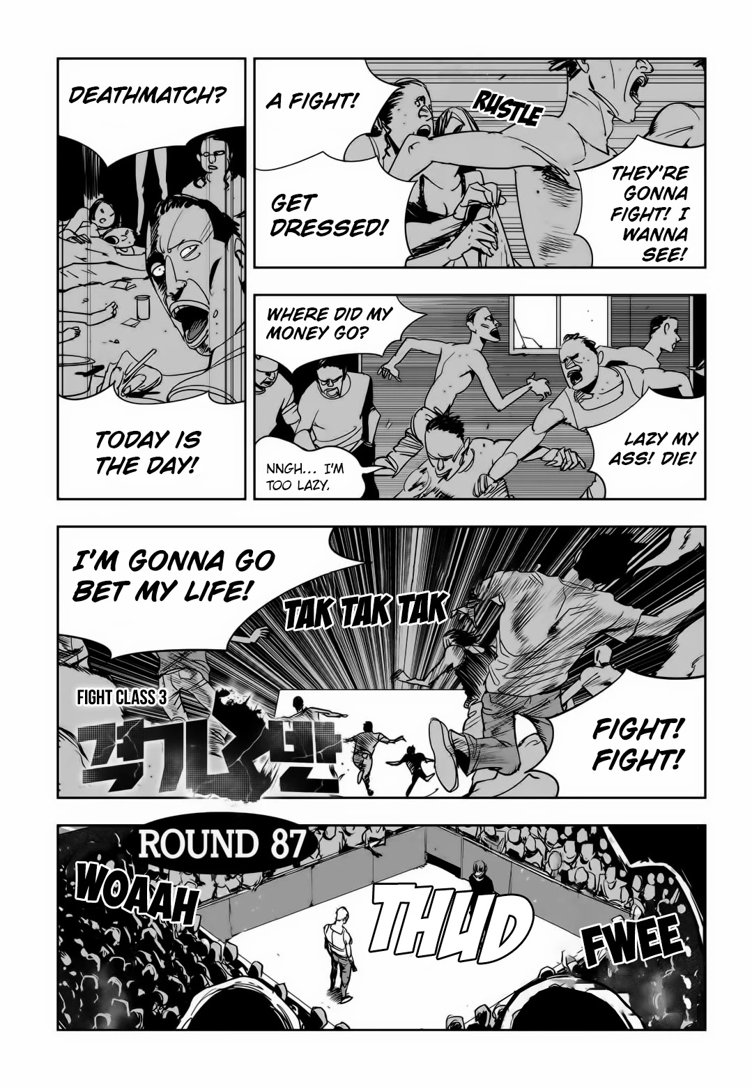 Fight Class 3 - Chapter 87: Round 87: Fight Club