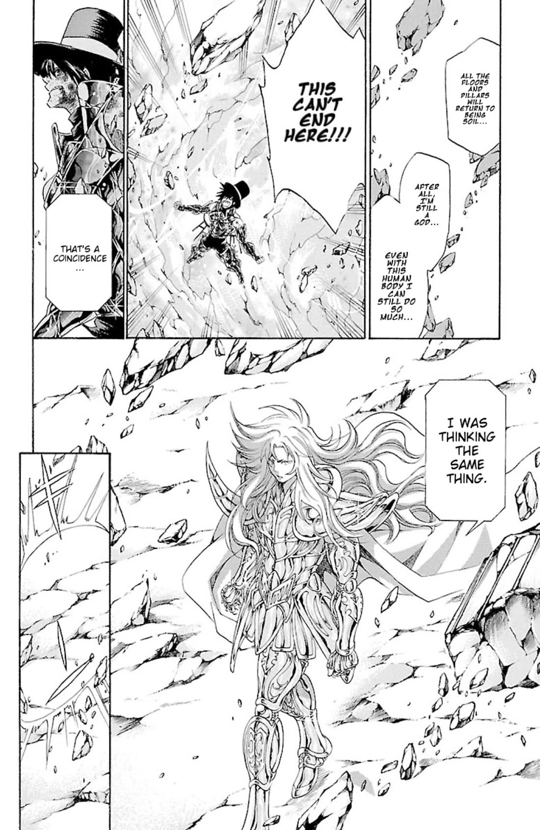 Saint Seiya - The Lost Canvas - Meiou Shinwa Gaiden - Vol.14 Chapter 81: Clamp