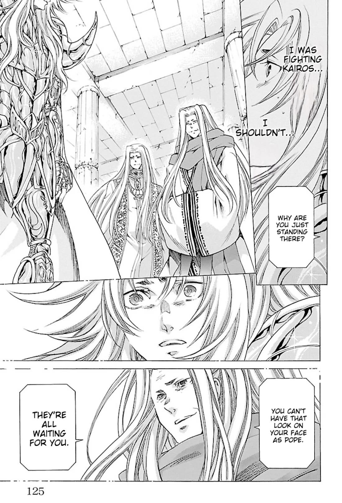 Saint Seiya - The Lost Canvas - Meiou Shinwa Gaiden - Vol.14 Chapter 81: Clamp