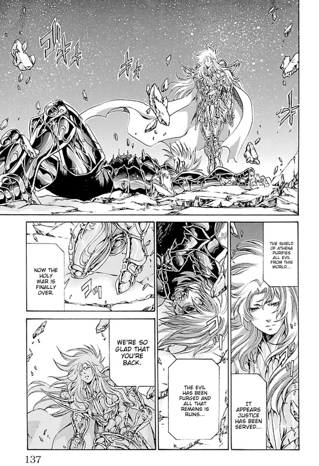 Saint Seiya - The Lost Canvas - Meiou Shinwa Gaiden - Vol.14 Chapter 81: Clamp