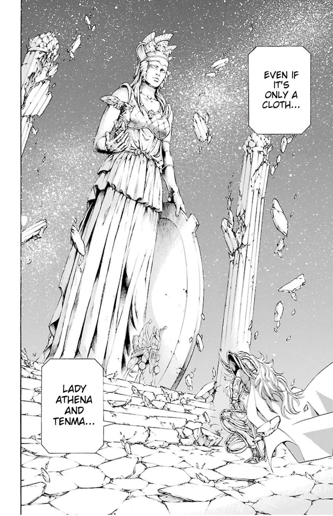 Saint Seiya - The Lost Canvas - Meiou Shinwa Gaiden - Vol.14 Chapter 81: Clamp