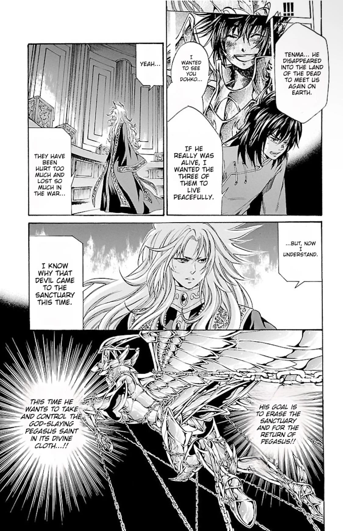 Saint Seiya - The Lost Canvas - Meiou Shinwa Gaiden - Vol.14 Chapter 80: Rebels