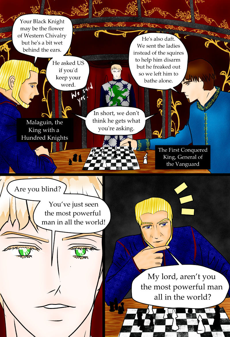 Il Chevalier Mesfais (The Knight Who Sinned) - Chapter 4.5 : Ch 4: Haut Prince (Part E)