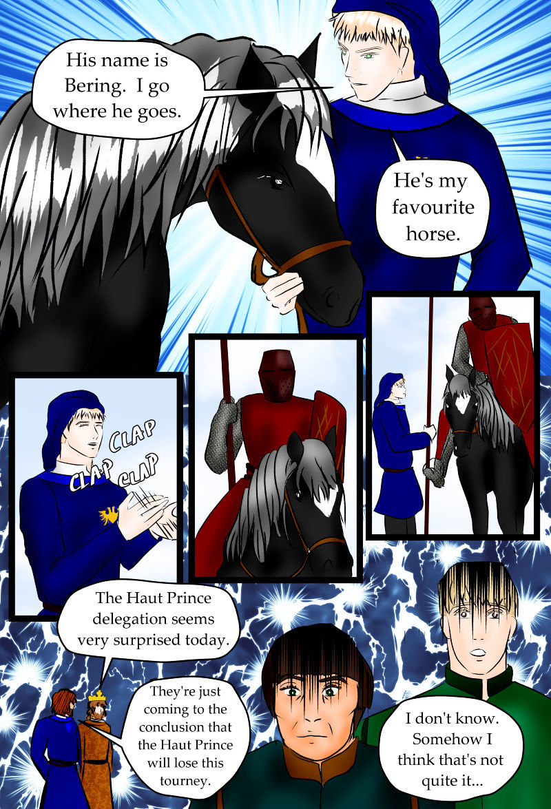 Il Chevalier Mesfais (The Knight Who Sinned) - Chapter 4.3 : Ch 4: Haut Prince (Part C)