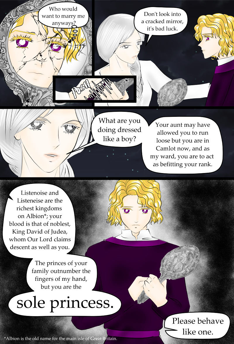 Il Chevalier Mesfais (The Knight Who Sinned) - Chapter 2 : Ch 2A: White Enchantress (Part A)