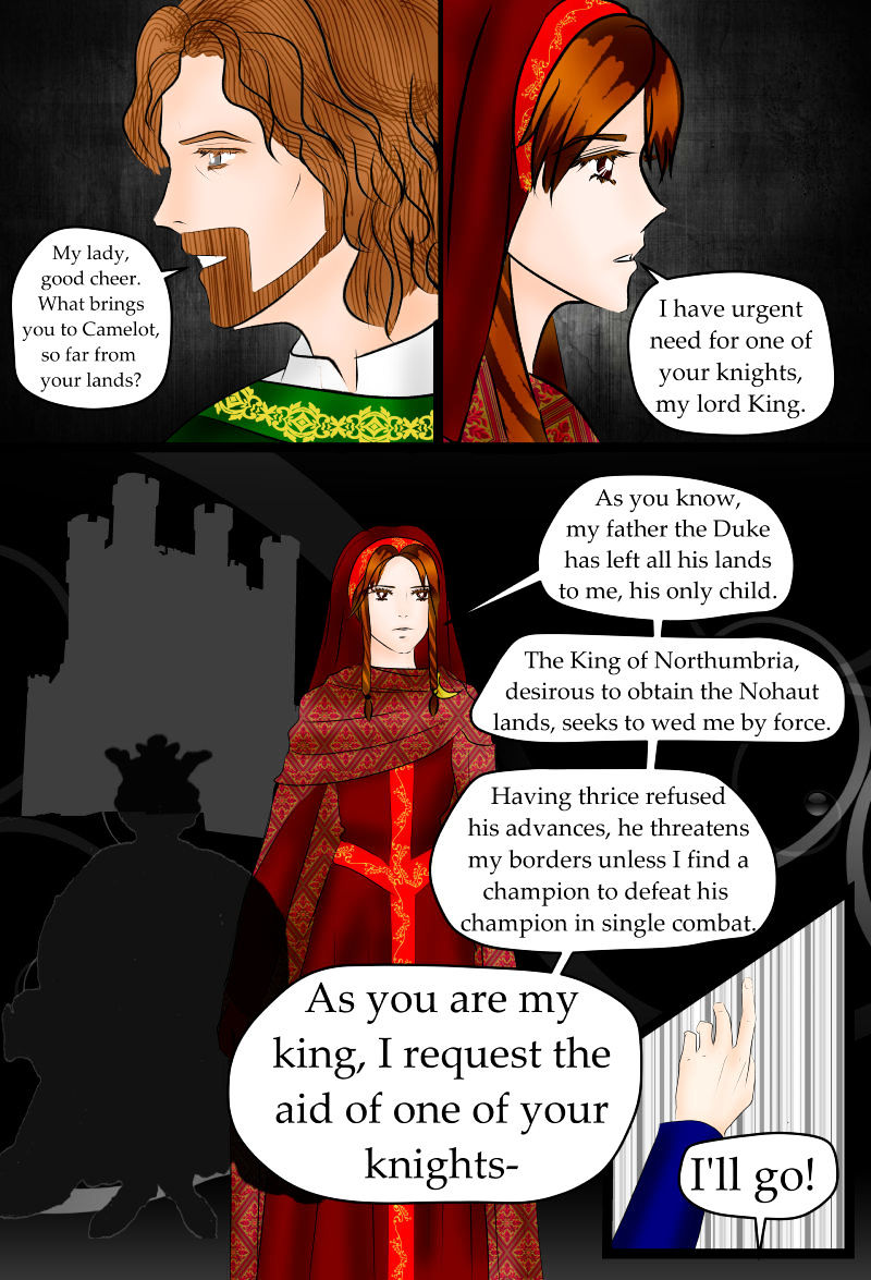 Il Chevalier Mesfais (The Knight Who Sinned) - Chapter 3.1 : Ch 3: Dolorous Guard (Part A)