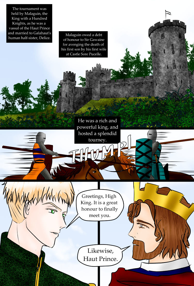 Il Chevalier Mesfais (The Knight Who Sinned) - Chapter 4.2 : Ch 4: Haut Prince (Part B)