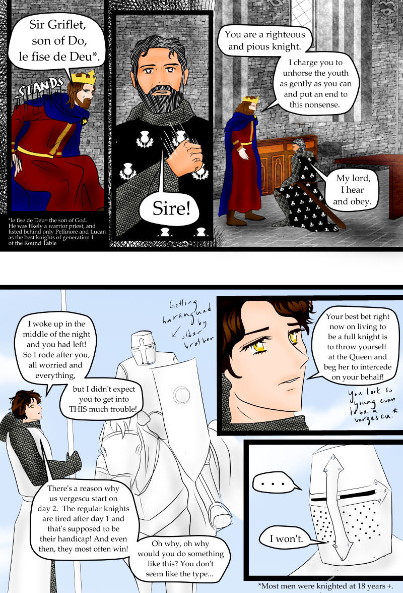 Il Chevalier Mesfais (The Knight Who Sinned) - Chapter 1.4 : Vergescu (D)