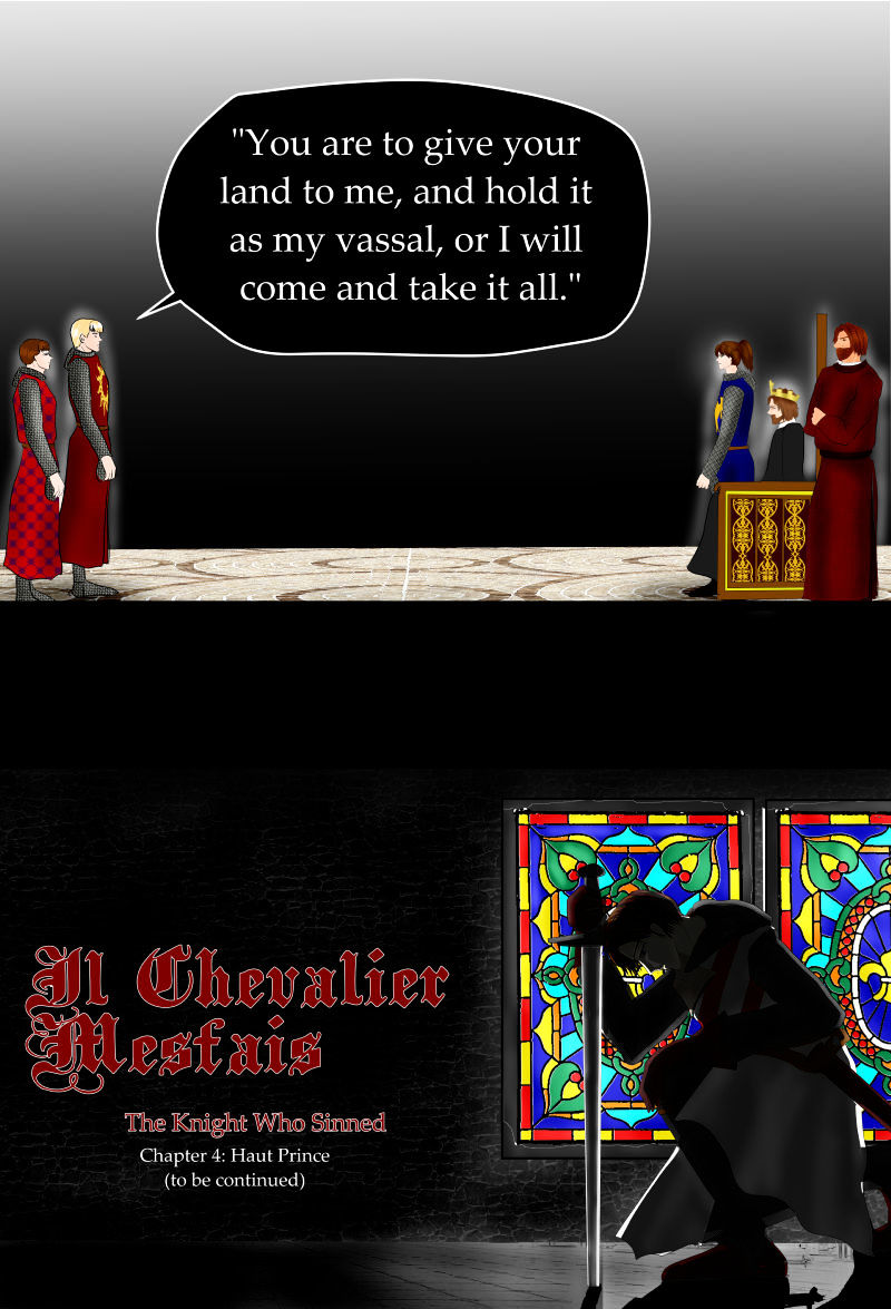 Il Chevalier Mesfais (The Knight Who Sinned) - Chapter 4.1 : Ch 4: Haut Prince (Part A)